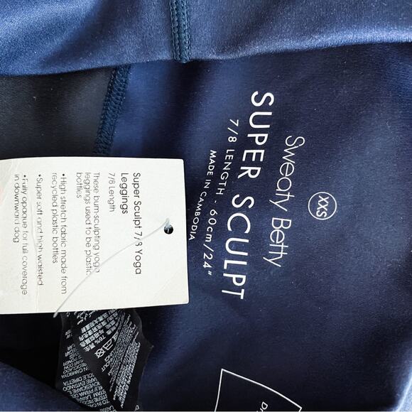 NWT Sweaty Betty Super Sculpt 7/8 Yoga Leggings - Picture 5 of 7
